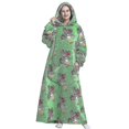 thumbnail image 1 of Manta con capucha superlarga de dibujos animados, sudadera de invierno de lujo con capucha de gran tamaño, sudadera de franela, manta de Tv gigante para perezosos, pijamas, albornoz cálido, 1 of 3