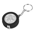 thumbnail image 1 of 95cm 394 Retractable Measuring Tape Creative Tire Shape Measuring Tape 40*15mm Portable Key Chain Roll Ruler Measuring Tool, 1 of 5