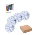thumbnail image 1 of Luces LED sumergibles Sunnimix RGB 10 LED con Controlador de 4 luces, 1 of 8