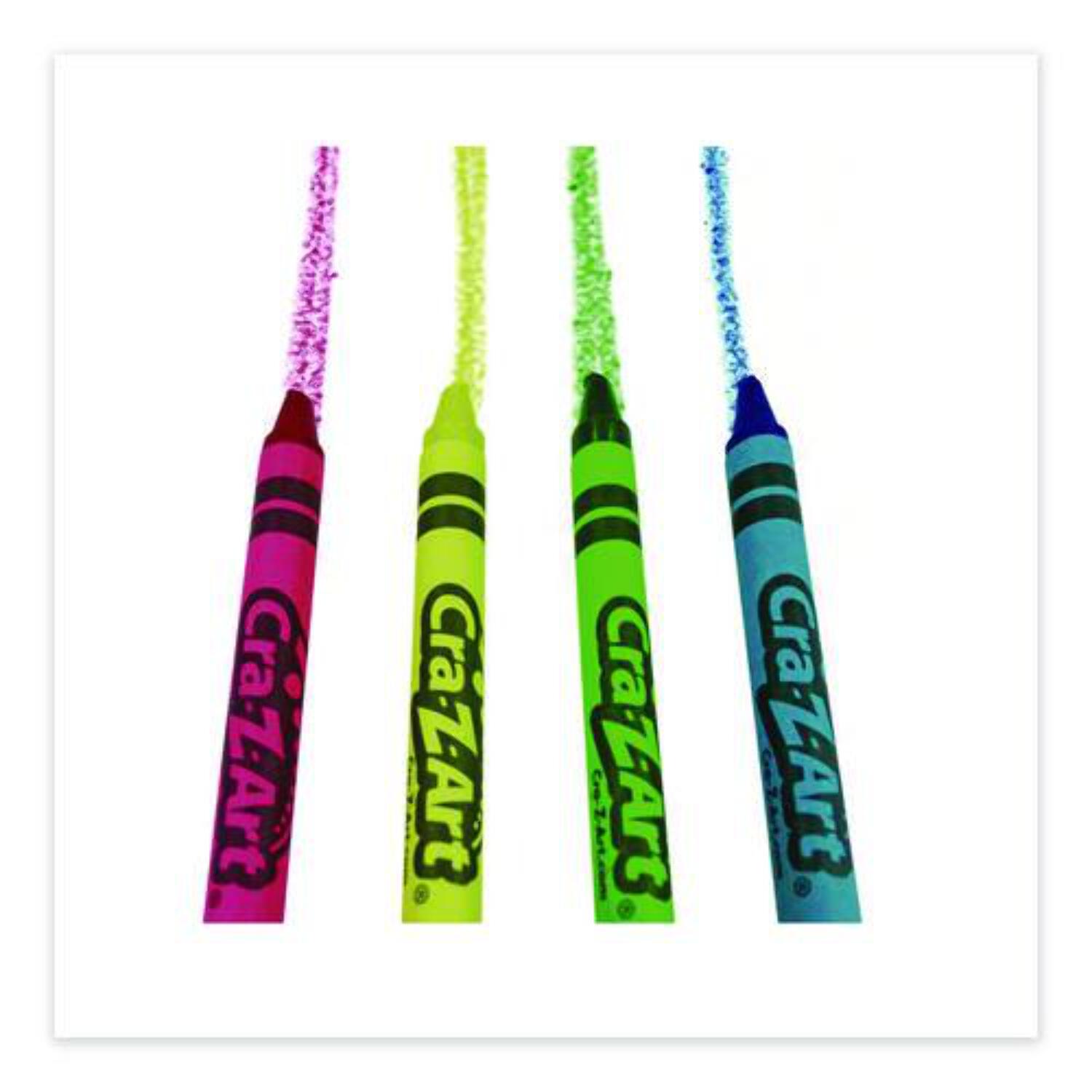 Cra-Z-Art Crayons Assorted Colors 4/Box 12 Boxes/Pack (10217-48)