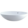 thumbnail image 2 of Novatto BIANCO UOVO TP-V07W Glossy White porcelain Oval Vessel Sink with Overflow, 2 of 4