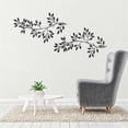 thumbnail image 5 of Metal Wall Decor Living Room - Metal Leaves Wall Decor Wall Art for Living Room Bedroom Kitchen Above Bed Wall Decor, 5 of 5
