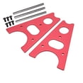 thumbnail image 2 of Car Lifting Tool Repair Wheel Lift Stand Decoration Part Universal for 1/8 1/10 Model CarRed, 2 of 8