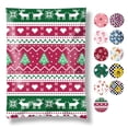 thumbnail image 1 of Poly Mailers Fuxury Christmas, 37 x 48 cm, 50 unidades, color rojo, impermeable, 1 of 8