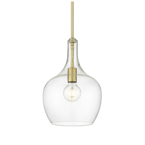 Millennium Lighting 28401-VB Lamara 10" Wide Mini Pendant - Brass