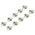 thumbnail image 3 of Patch Brodé, 10 Pcs Patch Petite Abeille Patchs de Couture Performance Fiable, 3 of 9