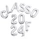 thumbnail image 4 of 1 juego de globos de aluminio para fiesta de graduación de 2024, 4 of 6