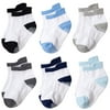 ACTOPS Toddler Kids baby Boys Girls Solid Anti-Slip Knitted Warm Socks Room Socks 6Pair, 14-16/L