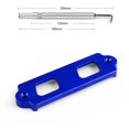 thumbnail image 3 of Kit de amarre de batería Varilla de retención con ganchos de acero inoxidable para bandeja para / CRX S2000 RSX (azul), 3 of 5