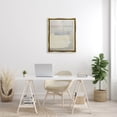 thumbnail image 2 of Beige Modern Abstract Arrangement Abstract Graphic Art Metallic Gold Framed Art Print Wall Art, 2 of 6