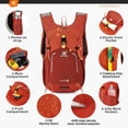 thumbnail image 3 of Mochila de Senderismo SKYSPER 15L Resistente al Agua para Mujeres y Hombres, 3 of 7