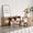 Wood+2, variant on ENTU Modular Cube TV Stand Black Wood Grain MDF