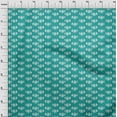 thumbnail image 4 of oneOone Viscose Chiffon Sea Green Fabric Asian Block Diy Clothing Quilting Fabric Print Fabric By Yard 42 Inch Wide, 4 of 4