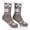 Grey Snowflake, variant on Slipper Socks for Women with Grippers, Fuzzy Christmas Socks Fluffy Cabin Cozy Winter Thick Warm Comfy Fleece Soft for Indoor Outdoor Room