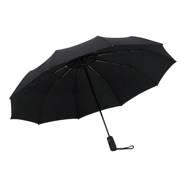 plegable automático, de viaje a prueba de viento para actividades al aire libre hombres , Negro