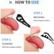 thumbnail image 5 of Tongue Scraper, 3 Pack Tongue Cleaner for Oral Hygiene and Fresh Breath, Easy to Use and Clean--, 5 of 5