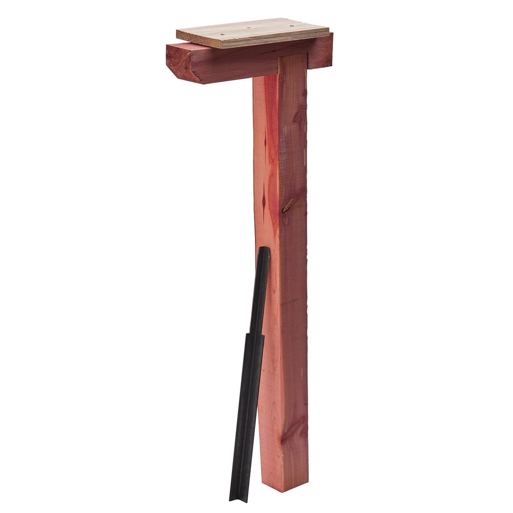Gibraltar Mailboxes Easy-Install Cedar Drive-in Mailbox Post, DPK00000 by Solar Group Inc.
