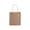 colorB, variant on Burlap Tote Bags Blank Jute Beach Handbag Gift Bags with Handle (S)