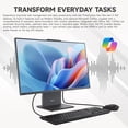 thumbnail image 5 of Lenovo ThinkCentre neo 50a 23.8" FHD Business All-in-One, AMD Ryzen 5 220, 16GB DDR5, 512GB SSD, Windows 11 Pro, 5 of 7
