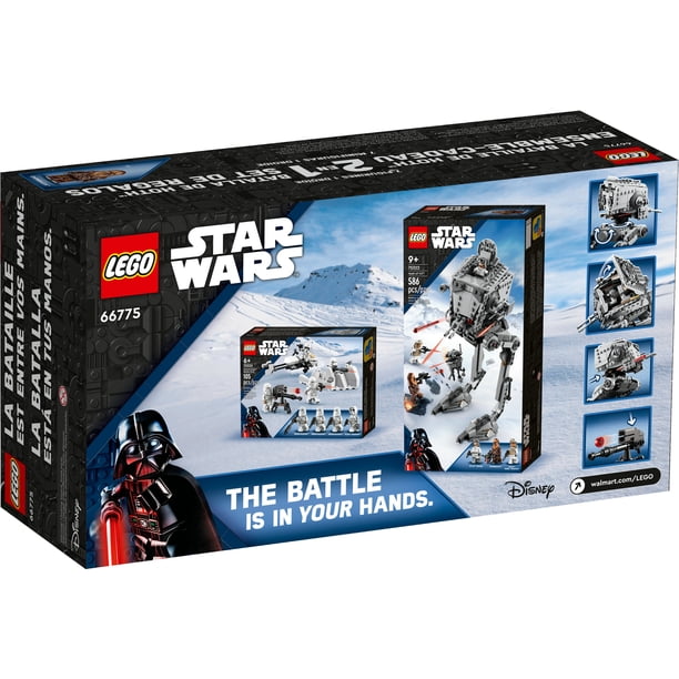 STAR WARS クリスマススターターセット LEGO Star Wars Hoth Combo 66775, Kids' Xmas Gift, Snowtrooper