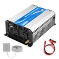 thumbnail image 1 of 600W Pure Sine Wave Power Inverter CETL Approved DC 12V to AC 120V with Remote Control Dual AC Outlets Suitable for Car Solar System Emergency, 1 of 6