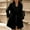 #514-Black, variant on Women's Wool Coat Long Double-Breasted Trench Winter Coats for Women - Notched Lapel Slim Fit Winter Overcoat - Solid Color Elegant Tailored Outerwear with Side Pockets