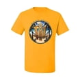 thumbnail image 2 of Wild Bobby, Just Chill Surfing Sports Men's Graphic T-Shirt, Gold, 3XL, 2 of 3