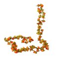 thumbnail image 1 of Guirnalda de flores artificiales Bewildely decoración de boda y hogar 250 cm, 1 of 5
