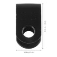 thumbnail image 2 of Miangastore 1000pcs Cable Clamp Fastener Plastic Wire Clips Clamp Clamps Wire Fasteners For Cable, 2 of 8