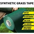 thumbnail image 3 of D-GROEE 15x1000cm Artificial Grass Seam Tape,Self-Adhesive Synthetic Seaming Turf Tape for Lawn,Carpet Jointing,Mat Rug,Connecting Fake Grass, 3 of 7