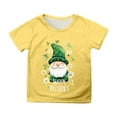 thumbnail image 2 of WEAIXIMIUNG T-Shirt à Manches Courtes pour Enfants Imprimé Décontracté 130, 2 of 4
