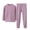 Purple, variant on Children’s Thermal Underwear Set Winter Warm Base Layer Long Johns for Kids, Thickened Cold Weather Thermal Underwear Set