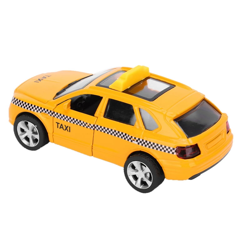 LIZEALUCKY Taxi Toy,Nyc Taxi In Yellow Cab Model,1:32 Toy