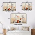 thumbnail image 4 of Designart Minimalism framed wall Art, Minimalist Oasis Beige and Beige Mid Century , Minimalism Large framed wall art decor, Beige Modern White Framed Wall Art, White Color Frame, 4 of 5