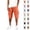 #01 Saffron, variant on 3/4 Cargo Capri Shorts for Men Lightweight Elastic Drawstring Waist Bottoms Multi Pocket Below Knee Outdoor Trousers, #01 Purple, XXL