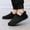 Black, variant on Ankle Boots Winter Fashion Couple Style Soft Lined Warm On Shoes Sole Comfortable Indoor Outdoor Wear Versatile Design Lightweight Footwear Durable Construction All Day Wear