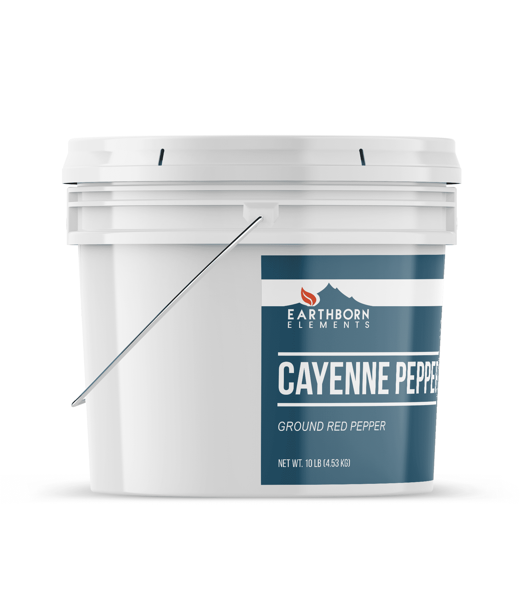 Earthborn Elements Cayenne Pepper, 2 Gallon Bucket, Spicy Flavor, Ground Red Pepper