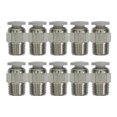 thumbnail image 1 of Miangastore 10Pcs Printer Nozzle Assembly 3D Printer Connector Metal Golden 0.79x0.39x0.20Inches, 1 of 8