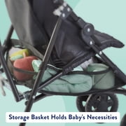 Kolcraft Cloud Umbrella Unisex 9.5 lb. Stroller, Black for Child/Toddler