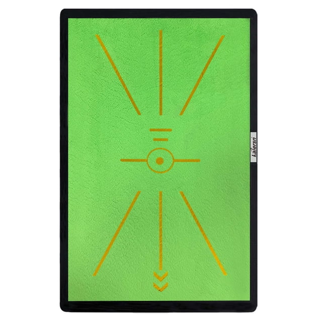 Golf Hitting Mat Golf Training Mat for Swing Path Feedback Detection Batting For Home Indoor Outdoor Golf Practice Mat Style 2