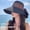 black, variant on Famous Clan Shading Hat Female Summer Sunscreen Sunscreen UV Sun Hat Outdoor Hats