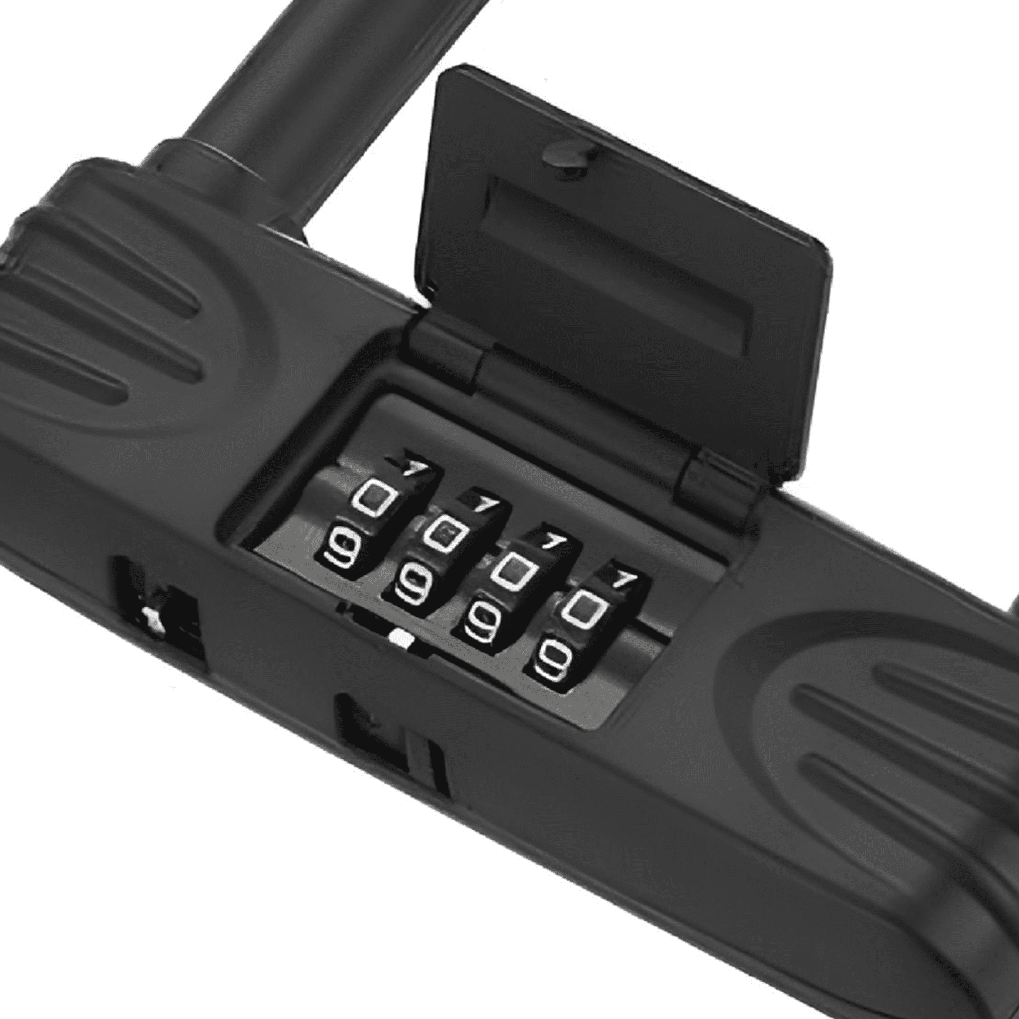 ZHZFKQ 2026 New U Shaped Bike Lock, 4 Digit Code Bike Lock, Resettable Combination Anti Theft Lock for Bike/Scooter/Motorcycle/Bicycle/Door for Commuting, Parking, Outdoor, School, Office