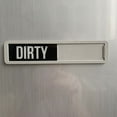 thumbnail image 3 of Original: Qurecci Marchi Soft Touch,Clean Dirty Sign , Dishwasher Magnet KUBIK LETTERS, 3 of 10