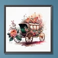 thumbnail image 1 of Cuadros Decorativos Kit de pintura de diamante de taladro redondo completo DIY 5D decoración del hogar del coche de flores (V4226) Wdftyju embutido en tela, 1 of 1