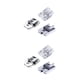 thumbnail image 4 of Billuyoard 2 piezas de cremallera Invisible, suministros para el hogar, pequeña herramienta de costura, cremalleras de Metal, accesorio para plata 2.5*1.6*0.8 cm, conjunto 2piezas, 4 of 6