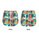 thumbnail image 3 of Balery Colorful Hawaii Palms Pantalones cortos deportivos para mujer con forro y dos bolsillos, elásticos, para entrenamiento, gimnasio, yoga-XX-Large, 3 of 7