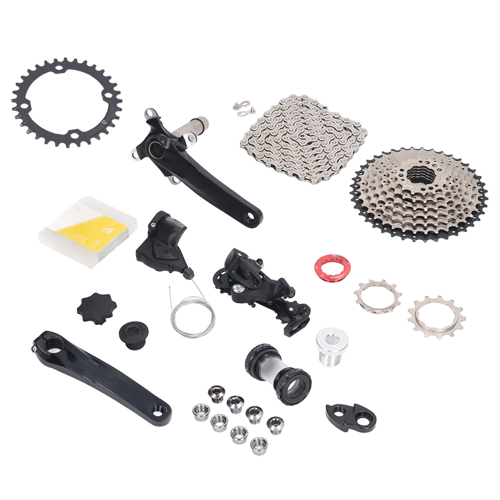 Speed Groupset,Box Components Mountain Bike Drivetrain Upgrade