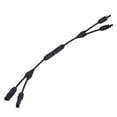 thumbnail image 3 of Y Branch Parallel Adapter, Brass + PPO High Temperature Resistance UV Prevention 3 Way Solar Plug  For Solar Panel, 3 of 8