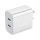 thumbnail image 2 of Cabezal Carga FLhrweasw Dual PD 20W 50-60Hz iPhone Enchufe AU, 2 of 8