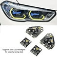 thumbnail image 4 of Módulos LED Amarillos ANGGREK Juego de Placas de Módulos LED DRL para X5 G05 X6 G06 F95 F96 2019 a 2023, 4 of 8